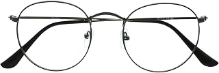 Opulize Sol Reading Glasses Blue Light Blocking 2 Metal Retro Frames Improve Headaches Sleep Computer Gaming Mens Womens BB94