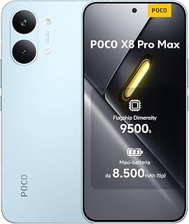 POCO X8 Pro Max, Smartphone 12+256GB, Blue, Dimensity 9500s
