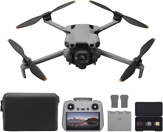DJI Mini 5 Pro Fly More Combo With DJI RC 2, 1-Inch CMOS | 4K Drone for Beginners With Omnidirectional Obstacle Sensing, ActiveTrack 360°, 225° Gimbal Rotation, 3 Batteries
