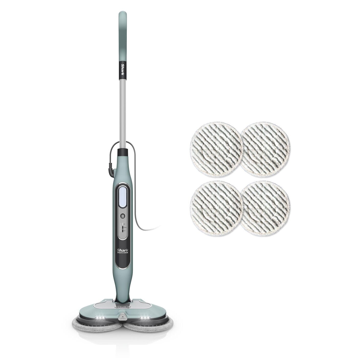 Shark Automatic Steam Mop with Blaster & 6 Gripping Pads, S8201UKCP | 3 Tiers, S