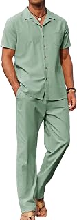 COOFANDY Men's Classic Business Suit Trousers Set (Pack of 2)