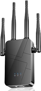 2026 WiFi Extender Signal Booster for Home, 15000sq.ft Wireless Internet Repeater, Long Range WiFi Booster and Signal Amplifier w/Ethernet Port, WiFi Router Extender Support 99% Devices, 1-Tap Setup
