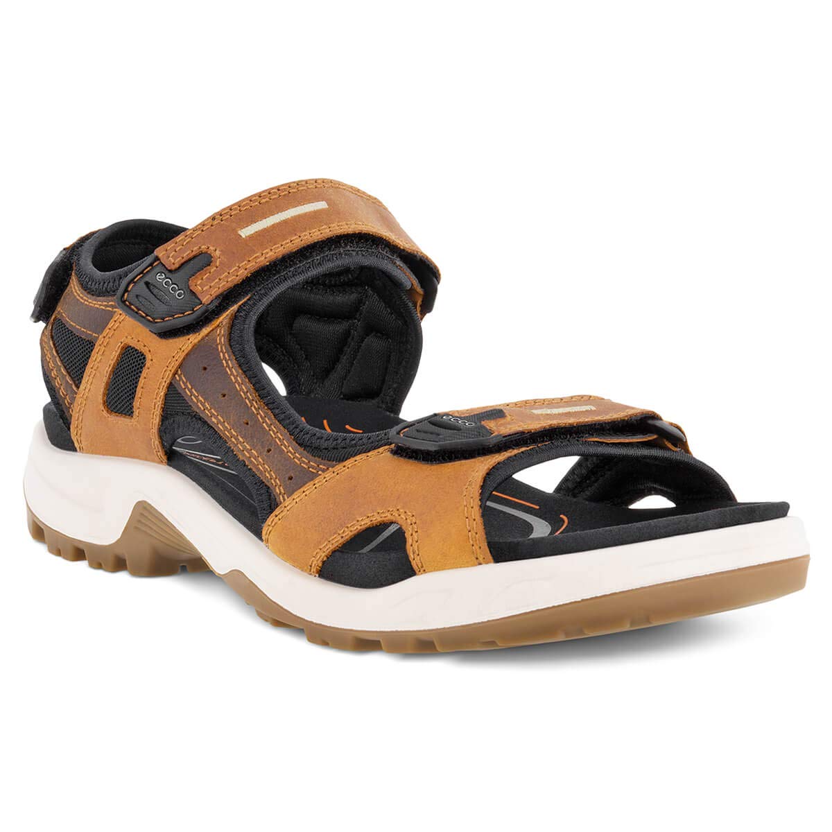 ECCO Mens 2026 Offroad Yucatan Lightweight Flexible Durable Leather Sandals