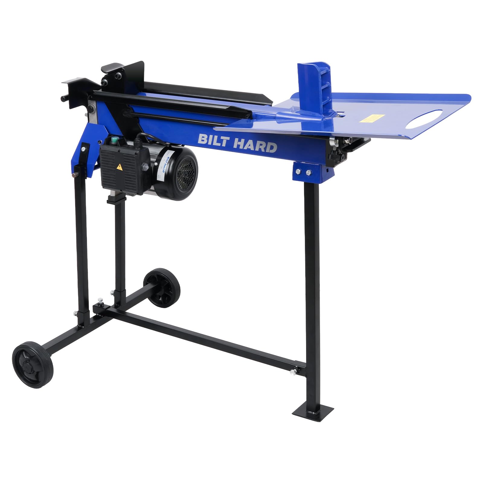 BILT HARD 6.5 Ton Electric Log Splitter with Log Tray and Stand | 15 Amp 3400RPM