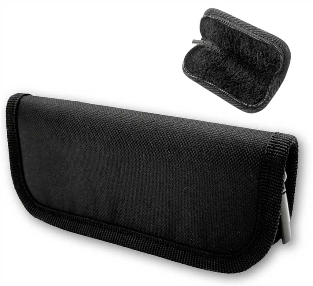 Hightron Nylon Knife and Accessories Storage Bag 15cm Padded Zipper Pocket for F