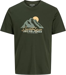 JACK & JONES Jjsun Men's SS Crew Neck Tee