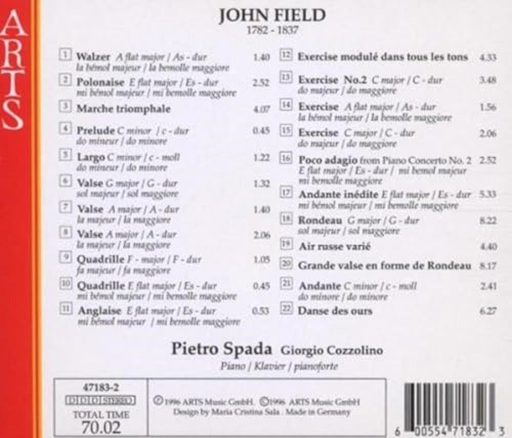 Field: Complete Piano Music 6