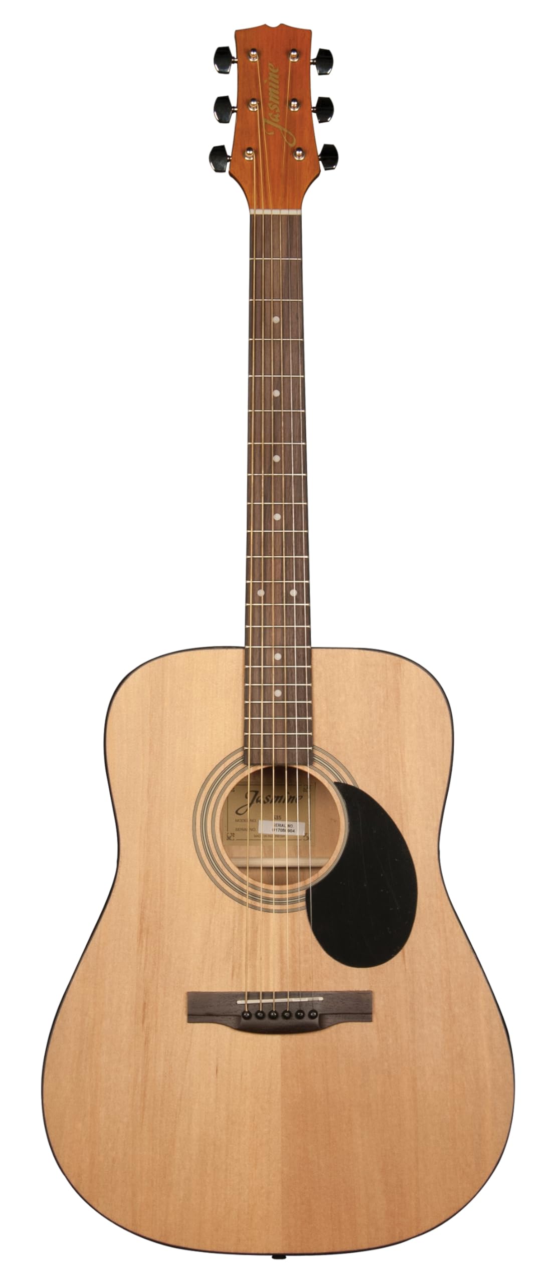 Jasmine S35 Dreadnought Acoustic Guitar Natural | Sitka spruce top; Mahogany bac