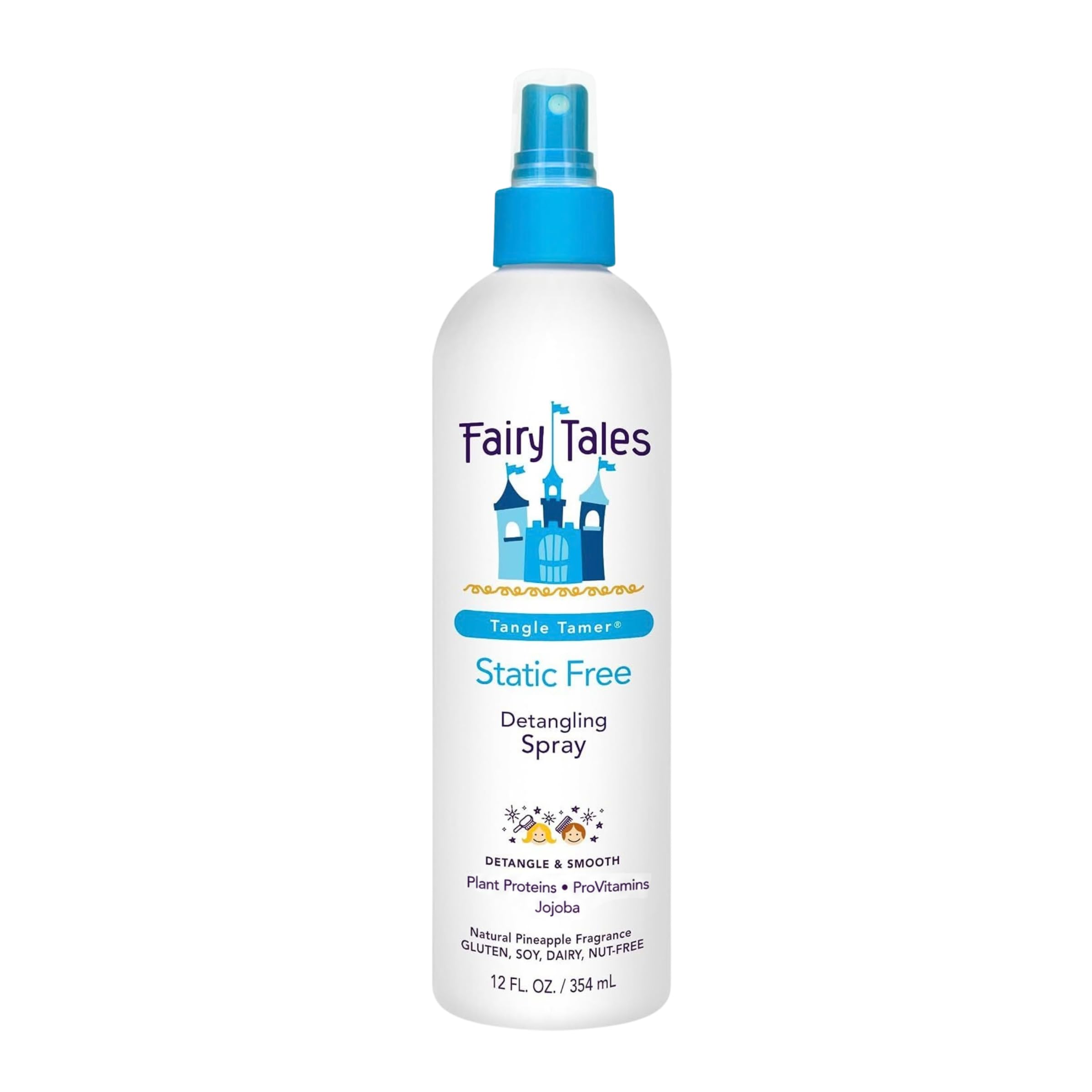 Fairy Tales Tangle Tamer Static Free Detangling Spray 12 oz | Detangler Spray fo
