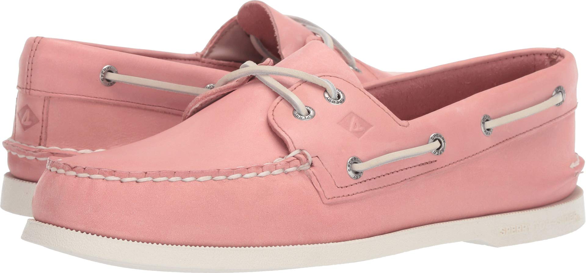 Sperry Top-Sider Men's A/O 2-Eye Lea. Classic Brown Boat Shoes