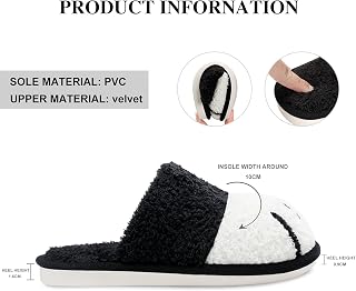 MAXTOP Animal Slippers Cute Ladies Soft Plush Cat Paw with Cozy Memory Foam Slip-on Indoor Outdoor Slippers Creative Gifts Ladies Gentlemen