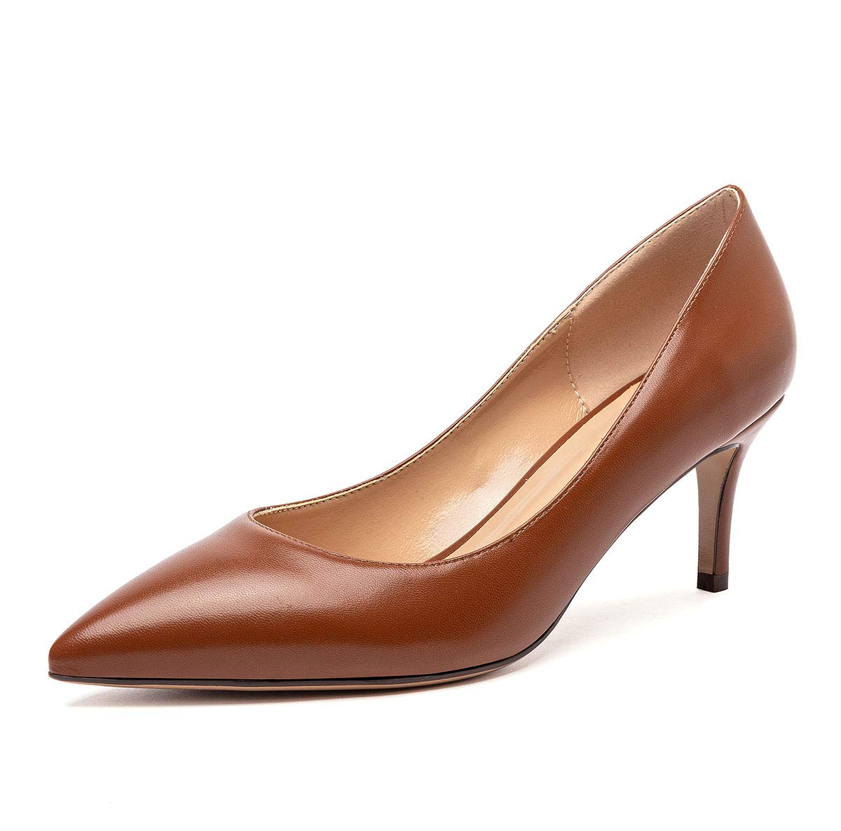 CASTAMERE Escarpins à Talons Moyens à Enfiler pour Femme