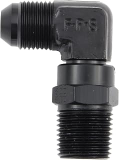 Fragola 499166-BL Black Size (-6) x 3/8 MPT 90° Swivel Adapter
