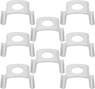 8 Pcs Car Brake Hose Metal Fixing Clips, Brake Hose Pipe Retaining Holder Clip, 34341163565 34340141371 481477 Compatible with MINI X1 X2 X3 X4 x5 X6 X7 Z4 1 2 3 4 5 6 7 Series I8