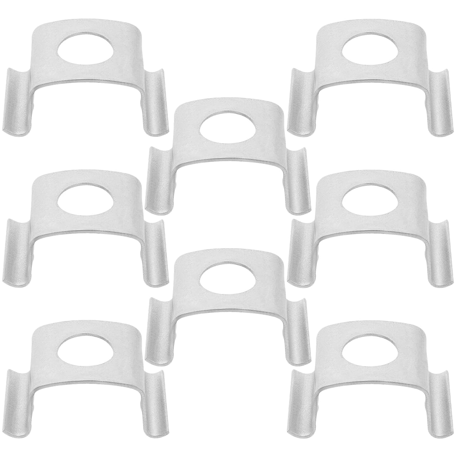 8 Pcs Car Brake Hose Metal Fixing Clips, Brake Hose Pipe Retaining Holder Clip, 