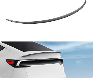 BASENOR Rear Spoiler for 2025 2026 Tesla Model Y Juniper Matte Carbon Fiber | Rear Trunk Lip Wing ABS OEM Sporty Appearance Model Y Juniper (Standard & Premium) Exterior Accessories, Not for Model Y L