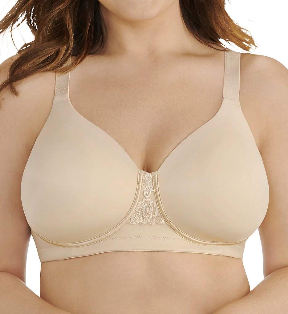 Vanity Fair Women's Full Figure Beauty Back Smoothing Bra, 4 Way Stretch Fabric,