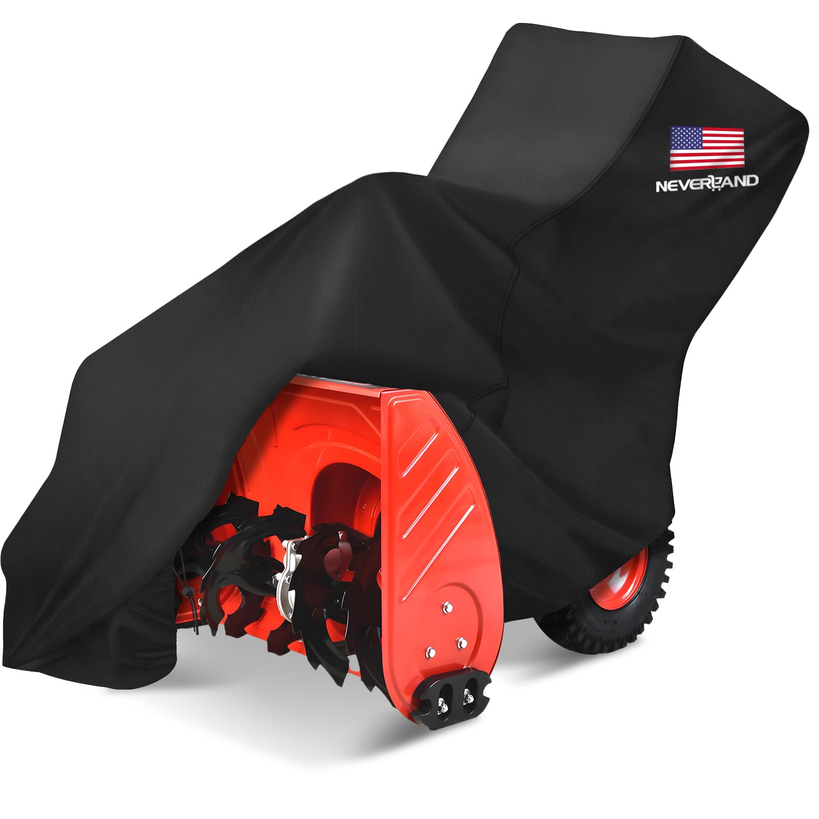 NEVERLAND Waterproof Snow Blower Cover, Standard Size Fits Single & Two | Fits 2