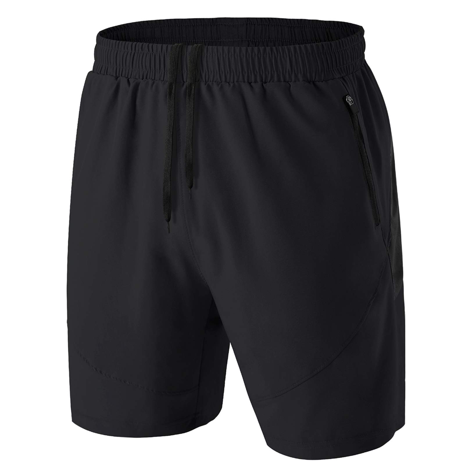Kyopp Men's Shorts Casual Sports Shorts Workout Gym Running with Zip Pockets Qui