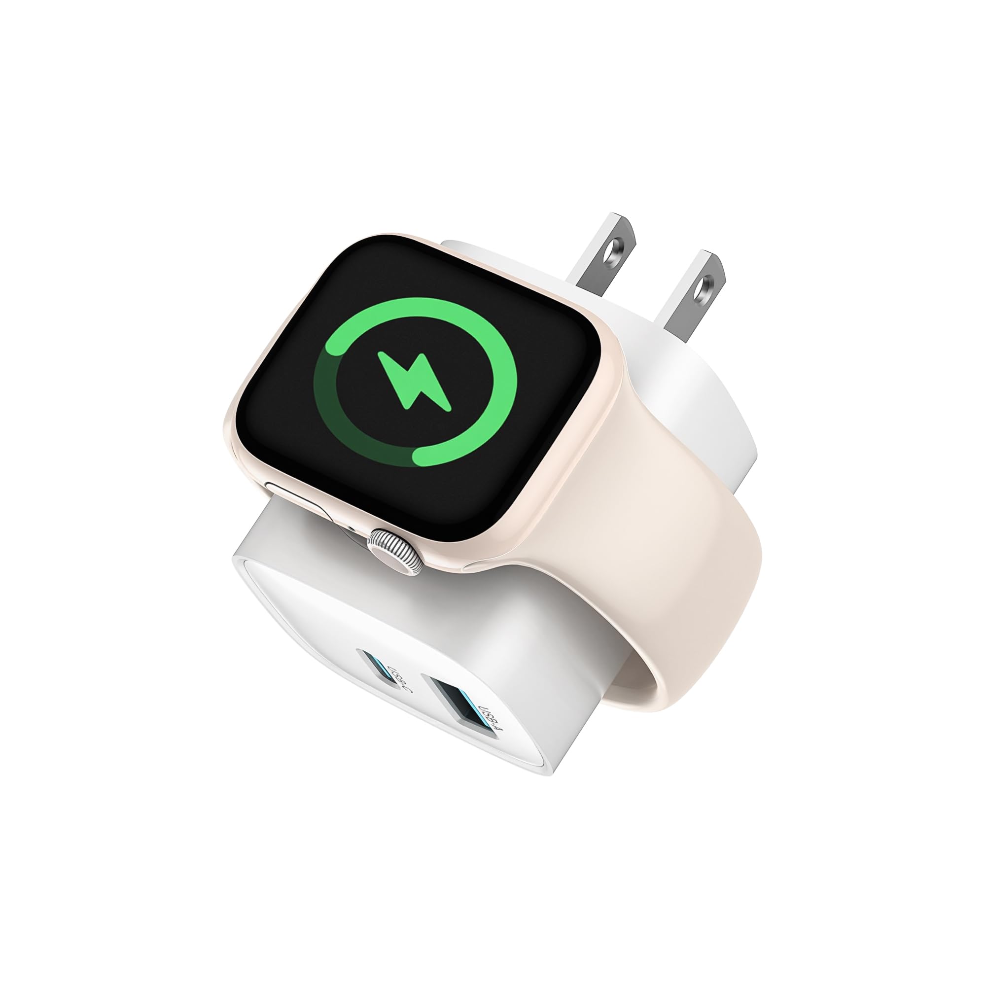 TESSAN Charging Blocks for Apple Watch Charger, USB C Charger Block 3-in-1 | PD2