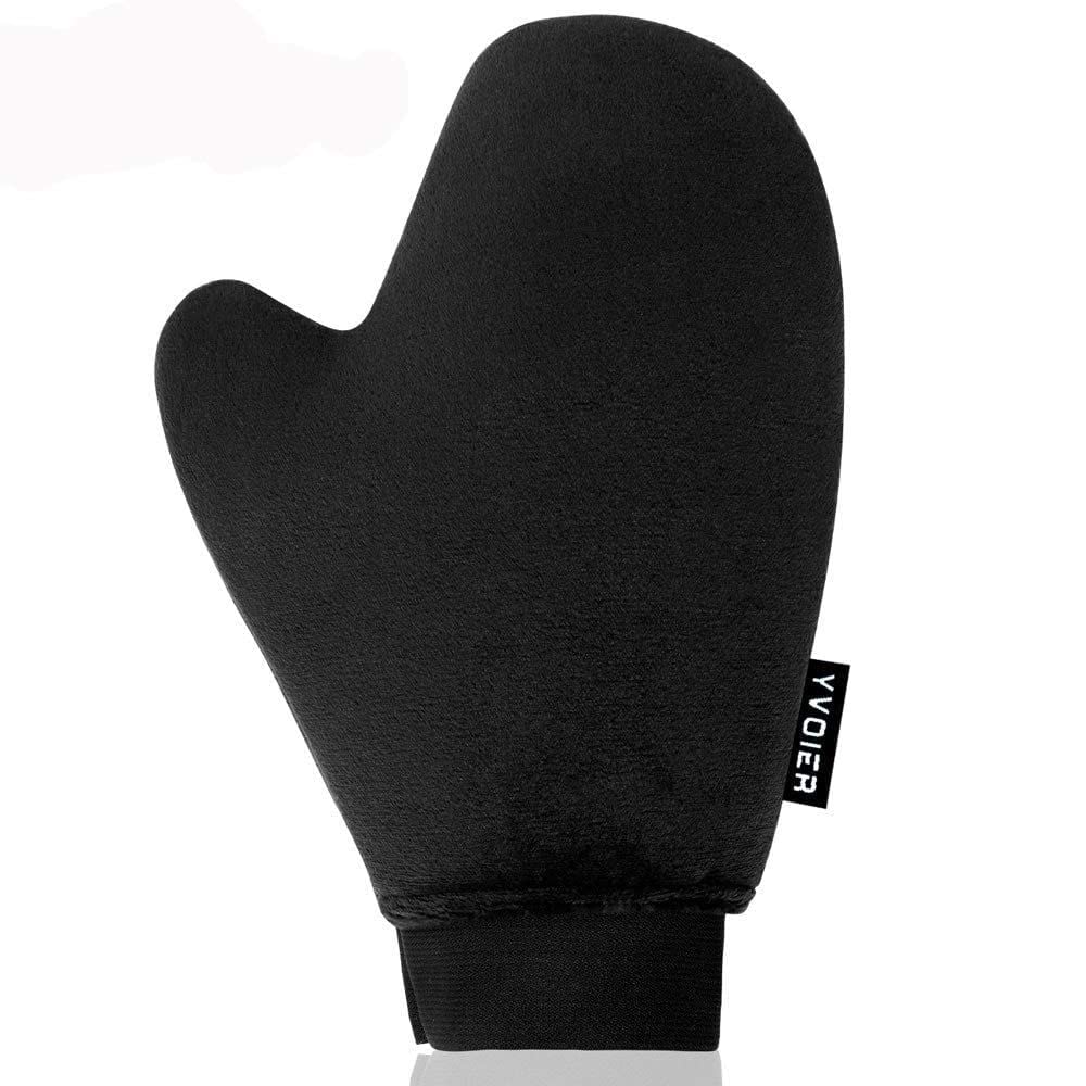 Yvoier Self Tanning Mitt Applicator - Elastic Wrist Tan Mitt Applicator Microfib