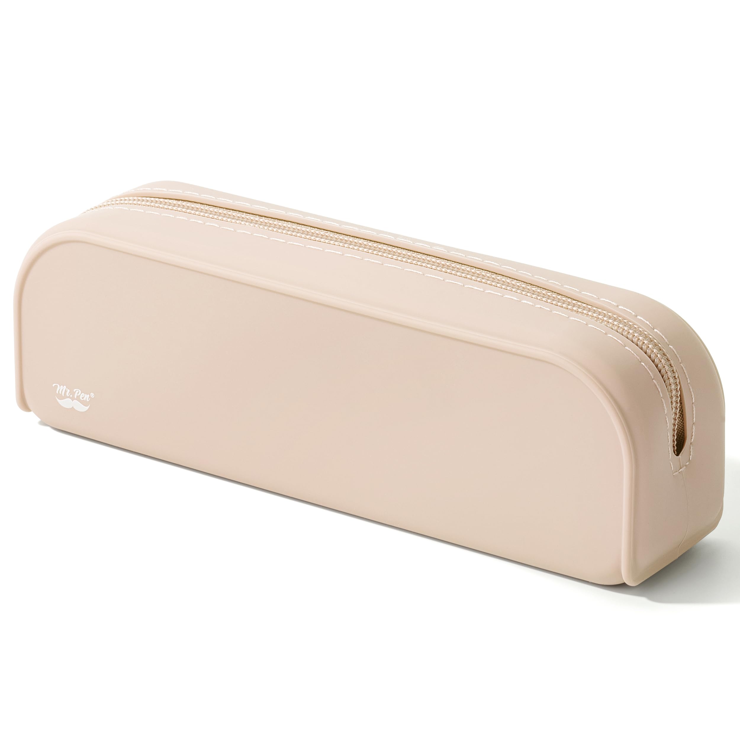 Mr. Pen- Silicone Pencil Case, Aesthetic Pencil Bag for Women, Makeup Pouch | Mu