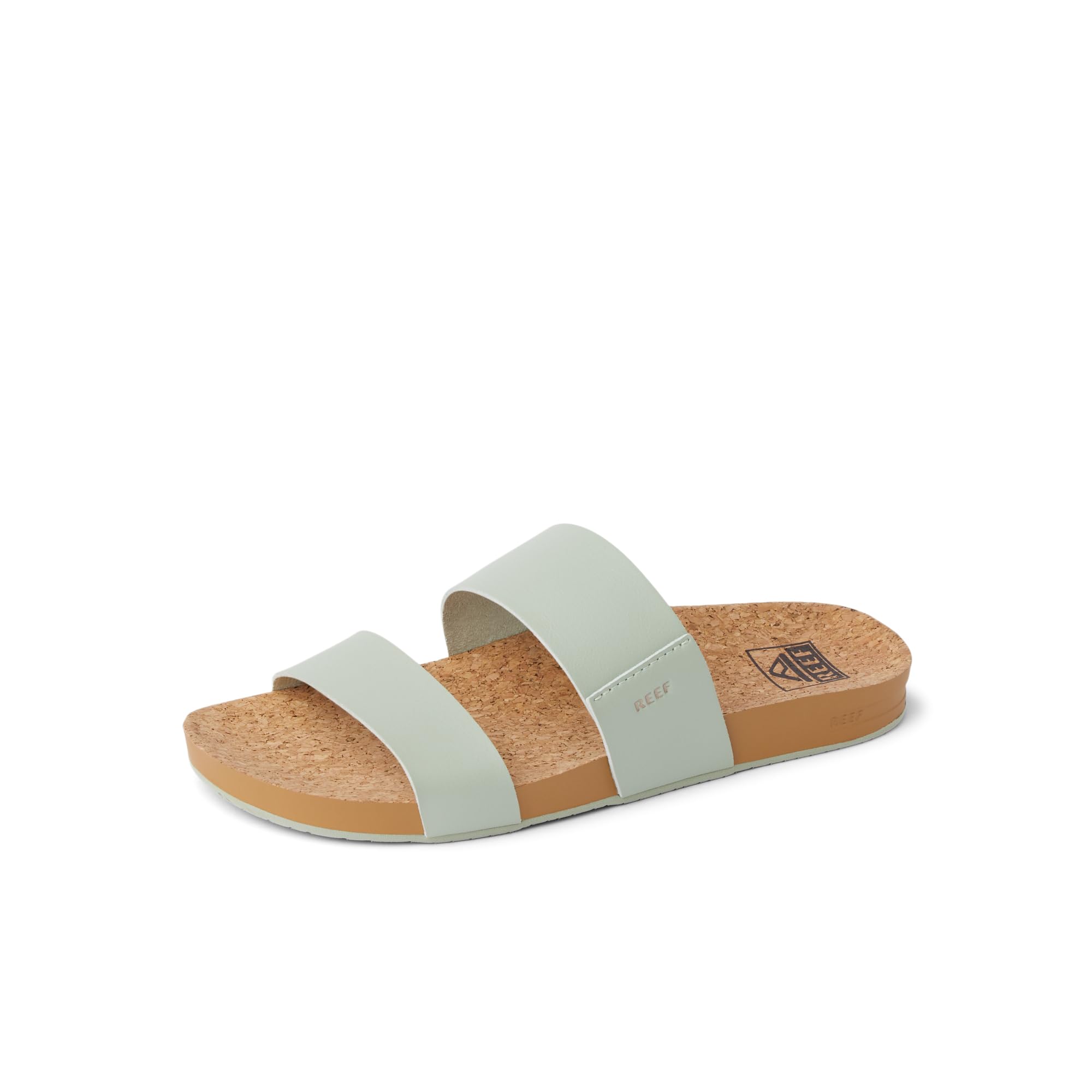 Reef Cushion Vista Womens Fashion Vegan Leather Strap Soft Footbed Sandals