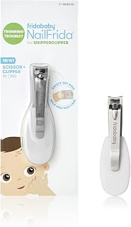 Frida Baby NailFrida The SnipperClipper, Infant Nail Clipper with Spyhole | Baby Nail Clipper with Safety Spyhole, Designed for Newborns and Up, Easy & Safe to Use