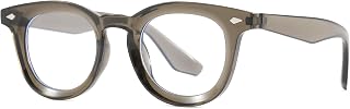 Blue Light Glasses - Small Square Frame Anti Blue Ray Computer Glasses, Acrylic Reading Glasses for Work & Daily Use