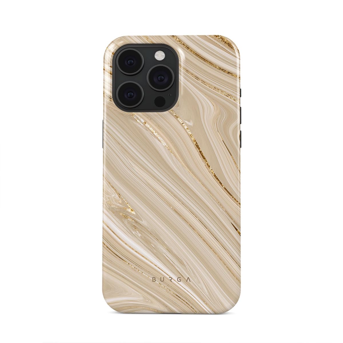 BURGA Unisex Phone Case for iPhone 15 Pro, Dual Layer Protective Case