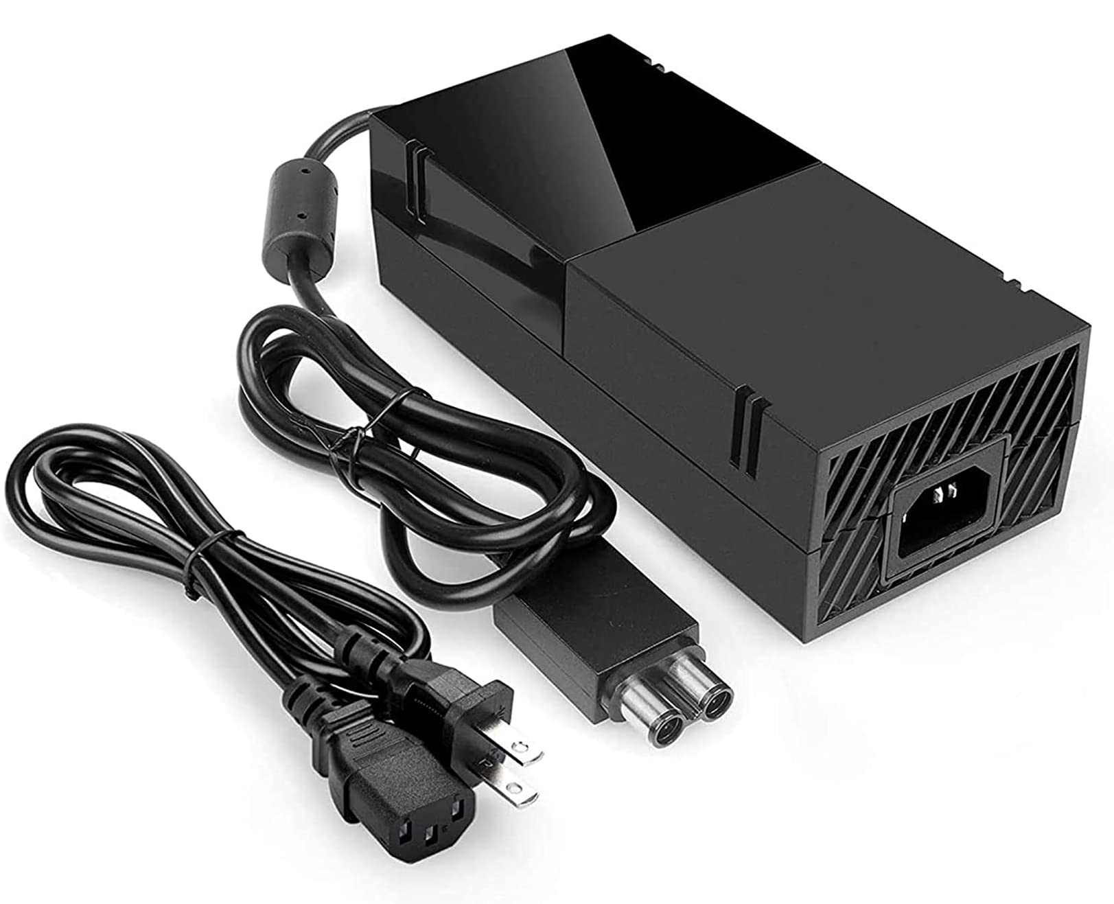 Power Supply Brick for Xbox One with Power Cord, (Low Noise Version) AC Adapter 