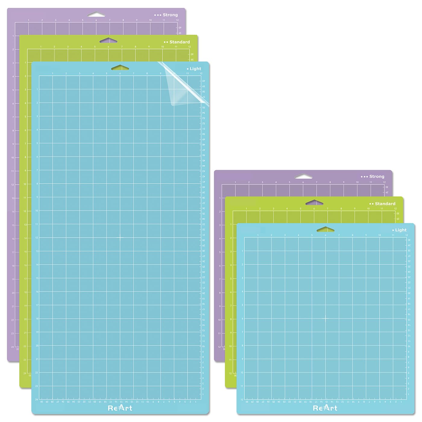 ReArt Cutting Mat Variety 6 Packs for Maker 3/Maker/Explore 3/Air 2/Air/One Adhe