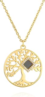 TANAOR nano bible jewelry women Tree of Life Necklace