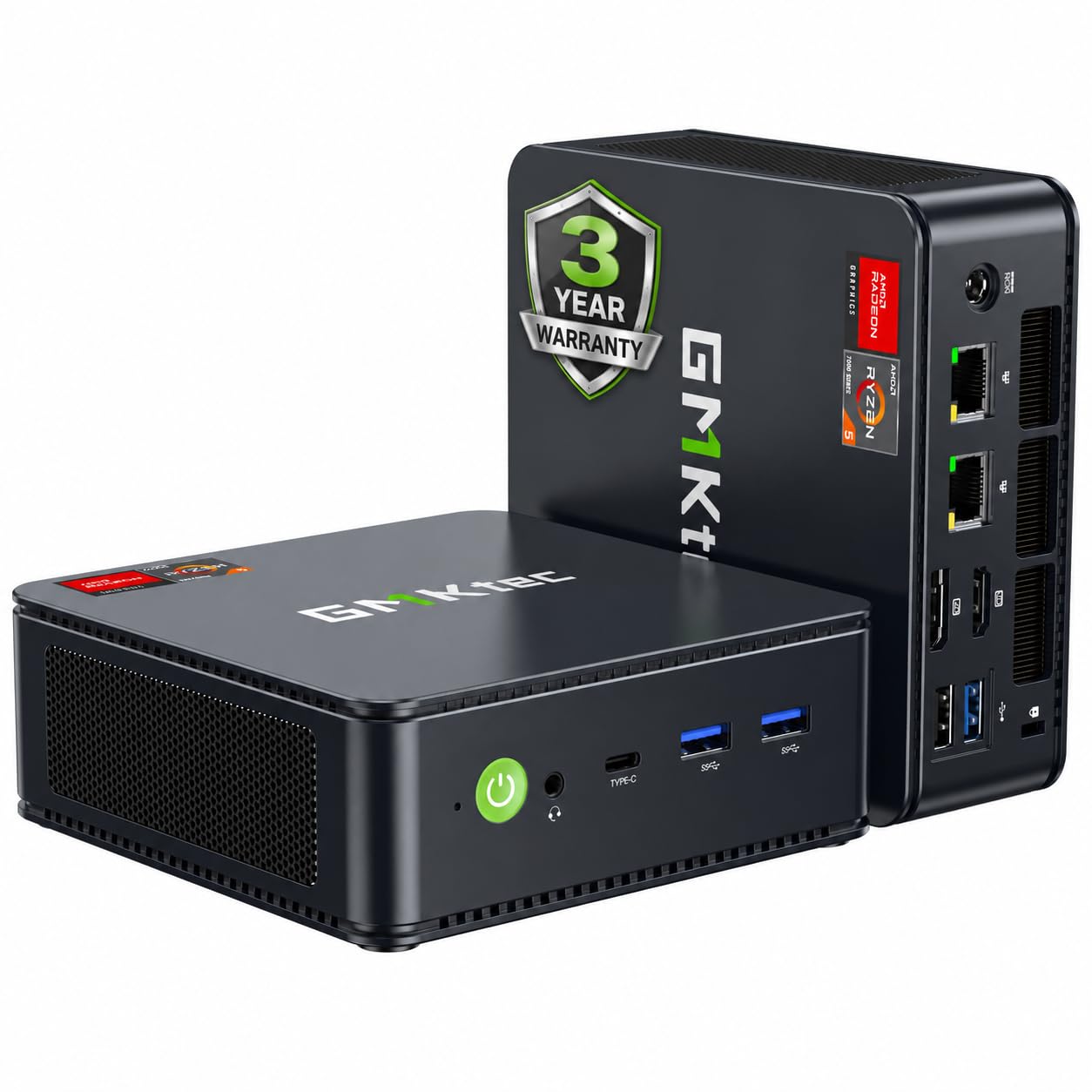 GMKtec M6 Ultra Gaming Mini PC Ryzen 7640HS (Upgraded 6800H) | 16GB DDR5 512GB S