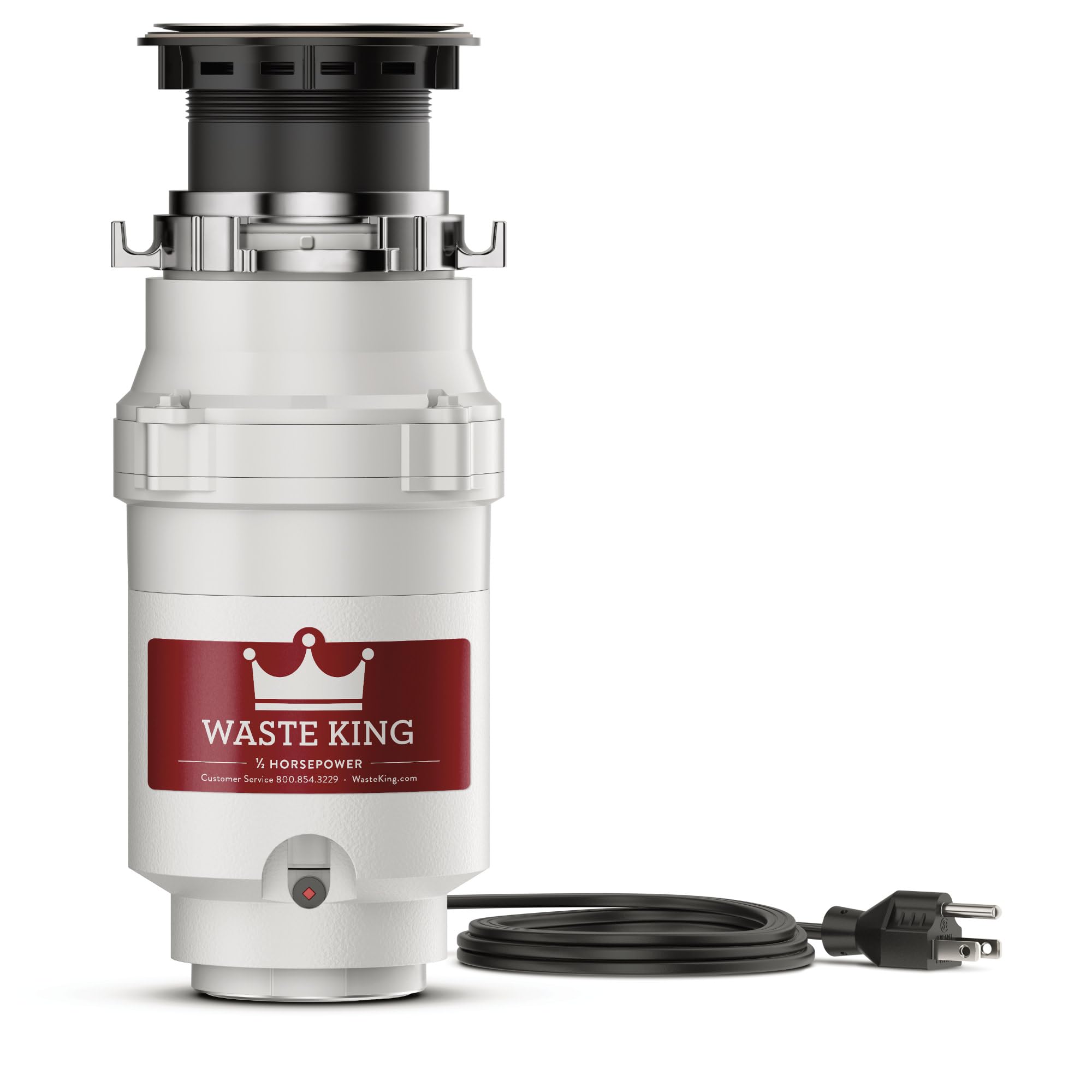 Moen L-1001 Waste King 1/2 HP Garbage Disposal with Power Cord | Disposals, Food