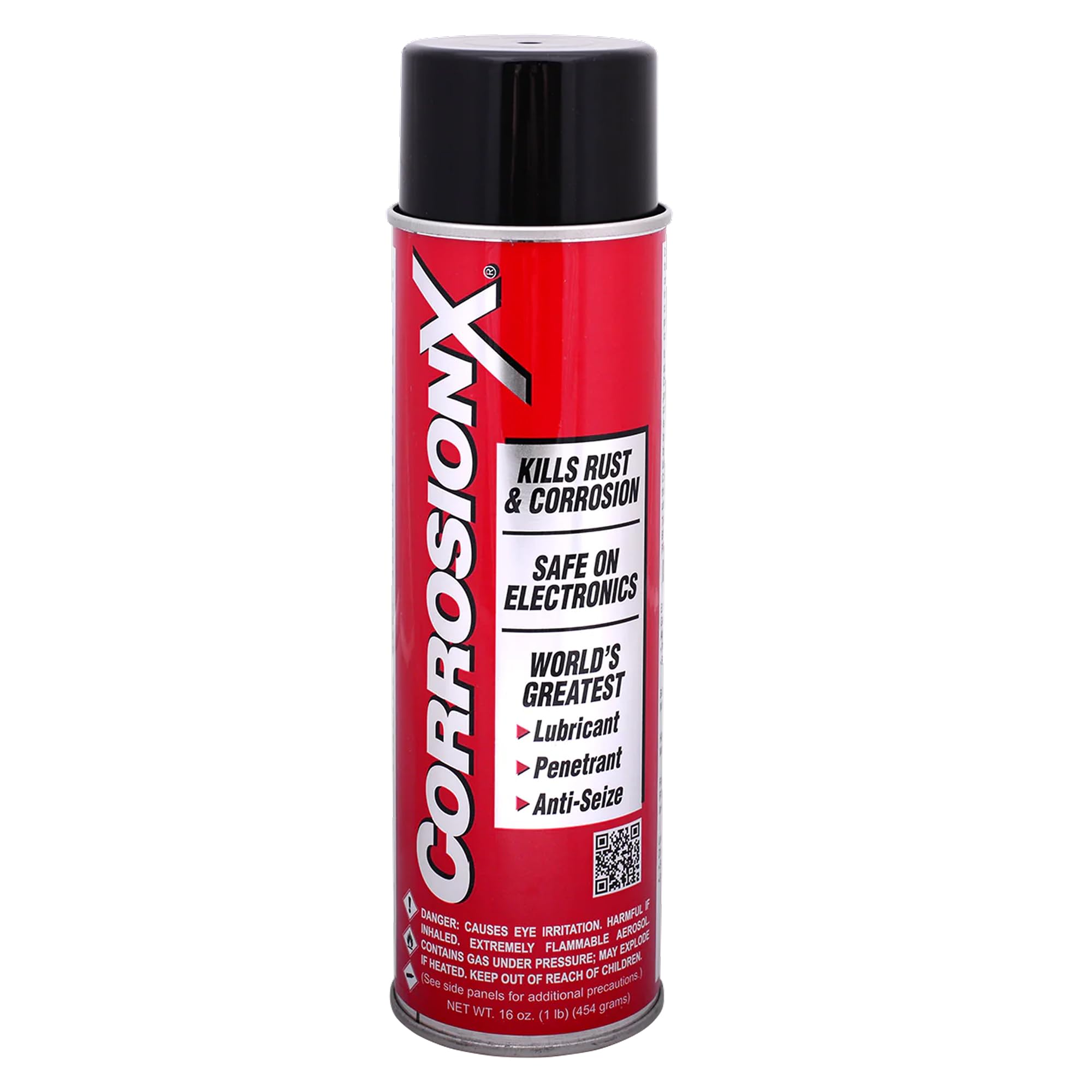 CorrosionX Rust Inhibitor, Dielectric Corrosion Prevention, 16oz Aerosol | Indus