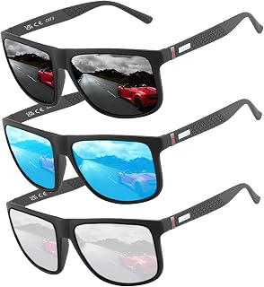 Lunettes de soleil polarisées pour hommes et femmes; cadres vintage / classiques / élégants; objectifs haute définition; golf / conduite / pêche / sports de plein air / lunettes de soleil tendance