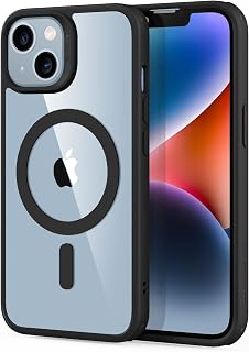 ESR Classic Hybrid Cover for iPhone 14/13, Black Transparent