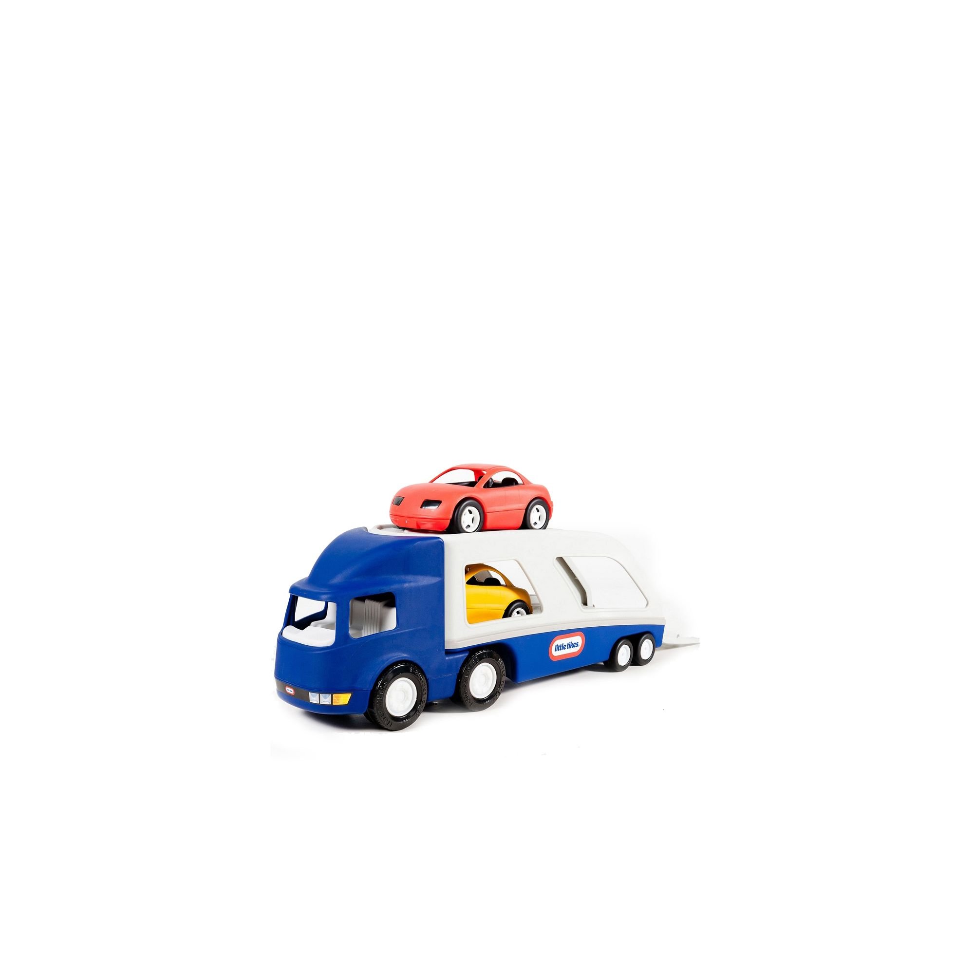 Little Tikes Big Car Carrier - Large Hauler with 2 Sports Cars - Hours of Fun - 