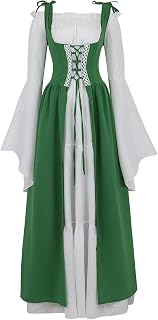 Hengzhifeng Victorian Dress Women's Halloween Medieval Costume Renaissance Costume Costumes