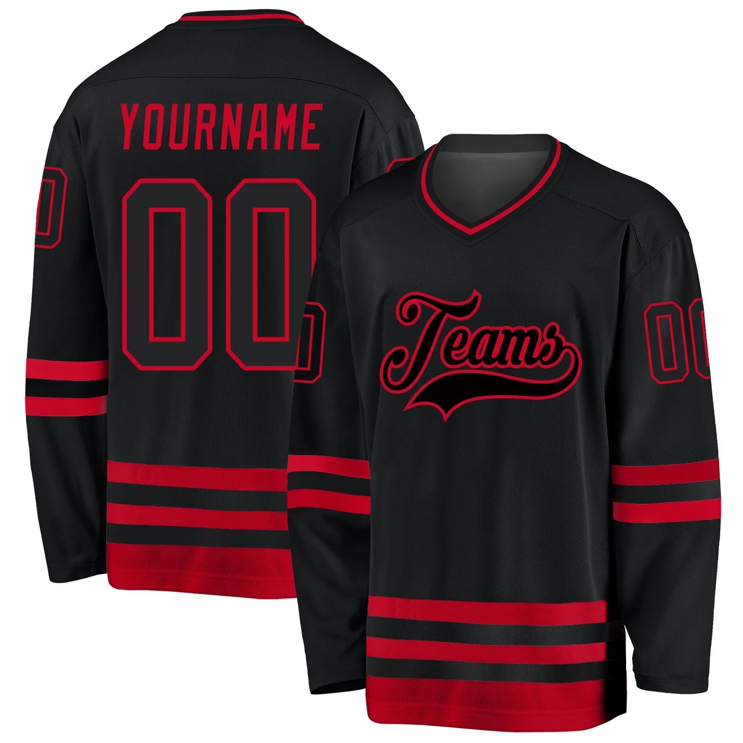 Custom Hockey Jersey Personalized Printed Stitched Name, Number and Logo Practic