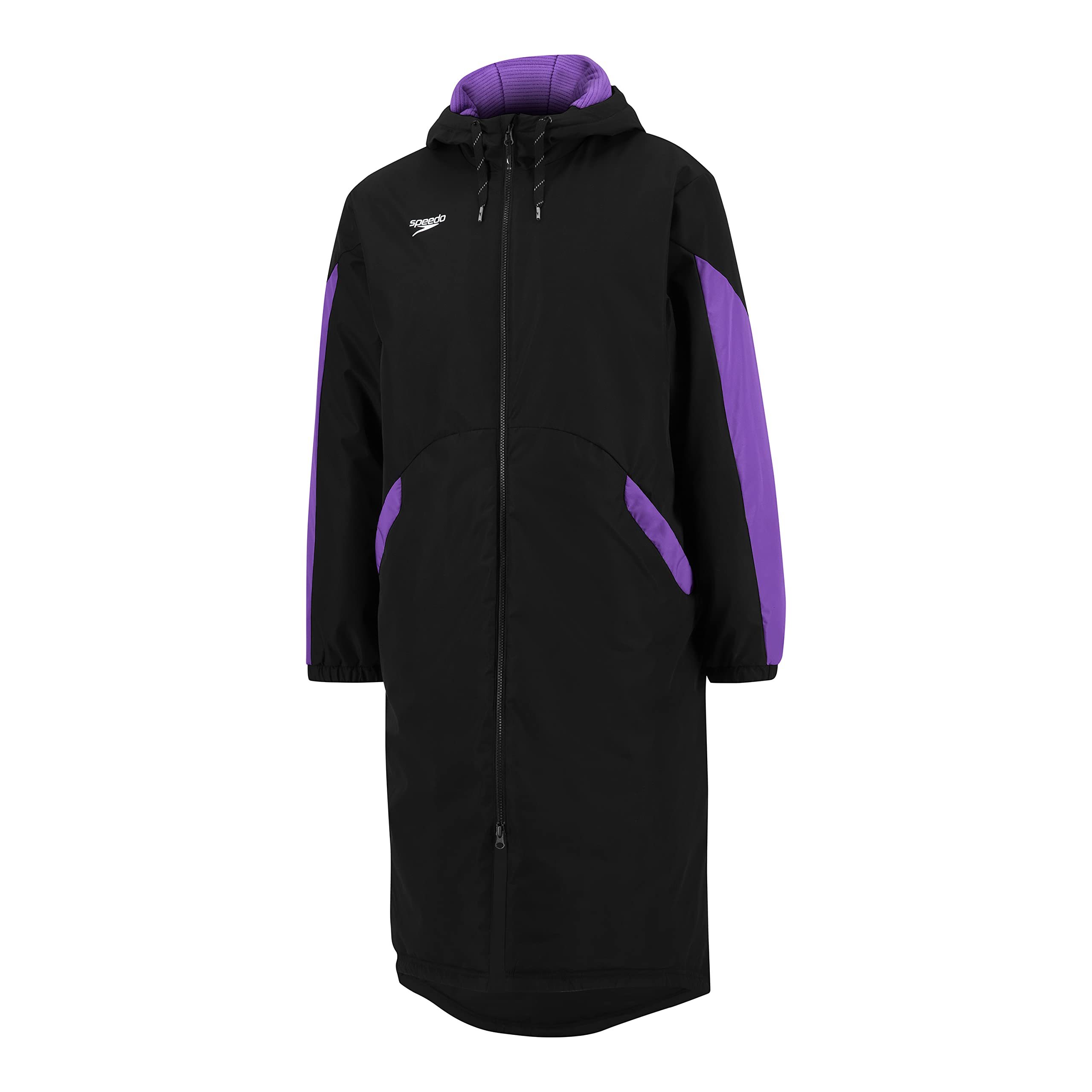 Speedo Unisex Parka Jacket Fleece Lined Team Colors Outerwear Coats, Multiple Co