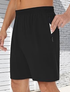 Mens Casual Shorts Lightweight Stretch Walking Hiking Golf Shorts with Pockets