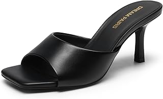 DREAM PAIRS Women's Heeled Sandals - Classic Comfort