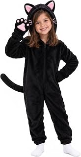 Corespe Cat Costume Kids Halloween Animal Onesie for Girls Boys