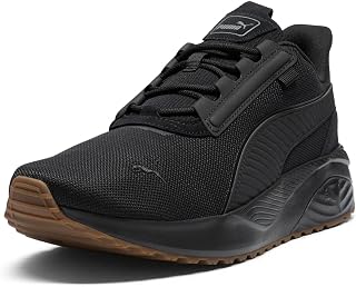 PUMA Men's Pacer 23 ShoesPUMA Men's Pacer 23 Shoes, Black-for All Time Red-Silver, 14