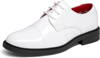 Bruno Marc Suit Shoes Boys Lace-Up Shoes Derby Wedding Party Shoes