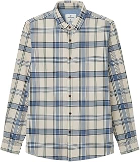 Springfield Men's Twill Plaid Shirt (Pack of 1)