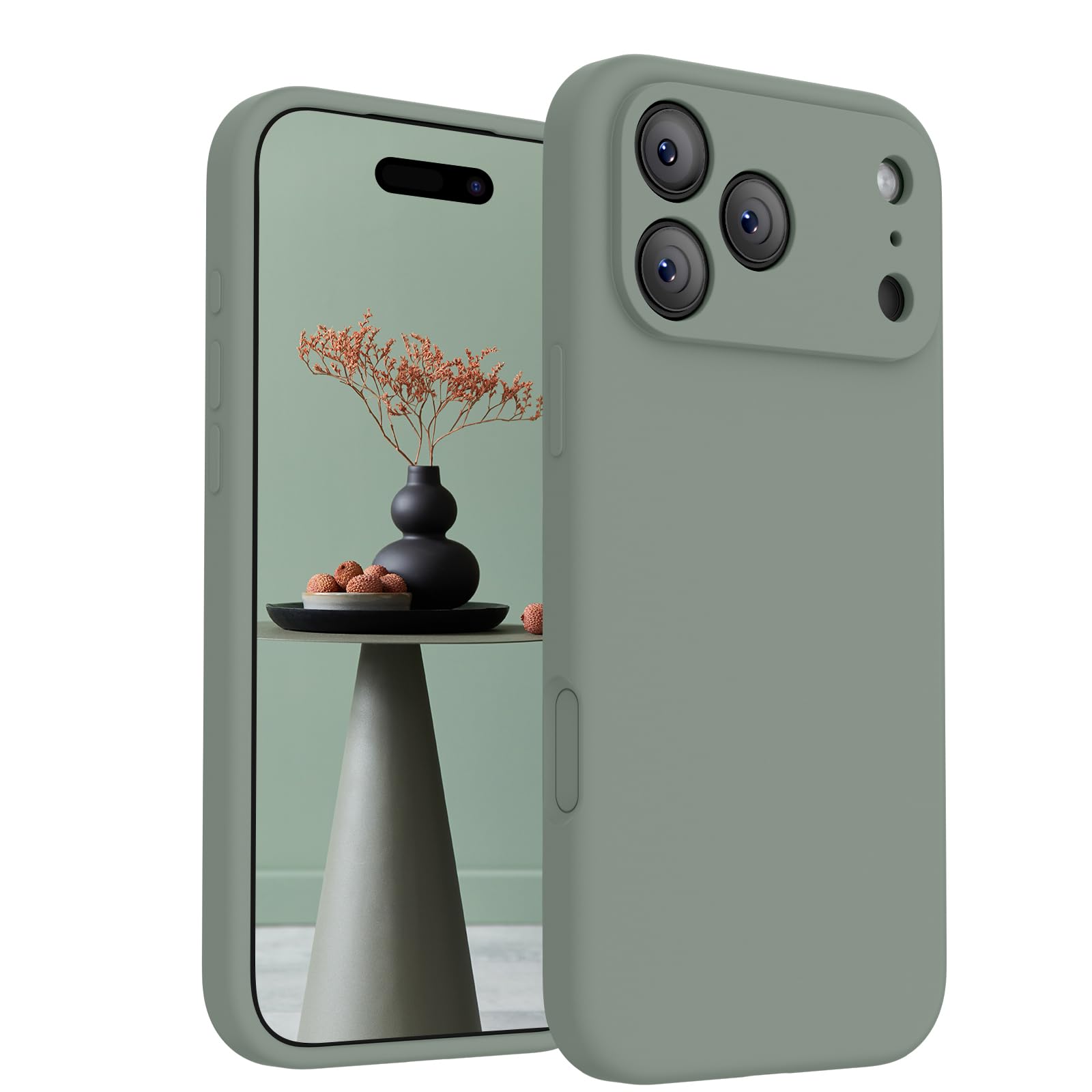 FireNova Magnetic for iPhone 17 Pro Case, 6.3", Calke Green | Compatible with Ma
