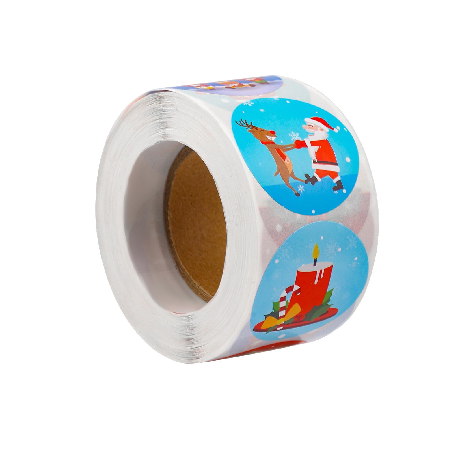 500pcs 1.5" S Sealing Stickers, Self Adhesive Round Envelope Stickers Decorative